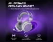 H18V Gaming-Headset - Weiß