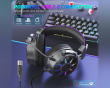 H19 Gaming-Headset - Schwarz