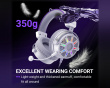 H19 Gaming-Headset - Weiß
