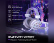 H19 Gaming-Headset - Weiß