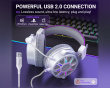 H19 Gaming-Headset - Weiß