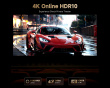 X5 Pro - Smart Projektor - 1100 ANSI, 1080p, Google TV