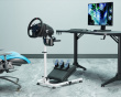 Racing Simulator Wheel Stand with Gear Shifter - LRS11 - Weiß