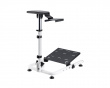 Racing Simulator Wheel Stand with Gear Shifter - LRS11 - Weiß