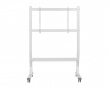 TV Ständer mit rollen 45”-90” - Weiß