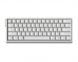 60HE V2 Tastatur - ANSI Non Split Spacebar - Silver Aluminum