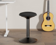 Ergonomischer Höhenverstellbarer Wobble Hocker - Schwarz
