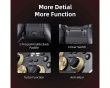 KP40 Drahtloser Hall-Effekt Controller mit Ladestation - Golden Black