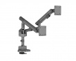 Monitorarm mit USB-A- und USB-C-Ports - 2 Monitore - 17-35