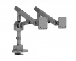 Monitorarm mit USB-A- und USB-C-Ports - 2 Monitore - 17-35