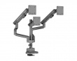 Monitorarm mit USB-A- und USB-C-Anschlüssen - 3 Bildschirm - 17-27