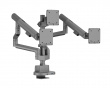 Monitorarm mit USB-A- und USB-C-Anschlüssen - 3 Bildschirm - 17-27