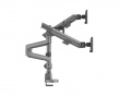 Monitorarm mit USB-A- und USB-C-Anschlüssen - 3 Bildschirm - 17-27