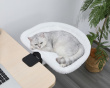 Klappbare Tischmontierte Katzenbett - Weiß