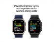 Watch Ultra 2 GPS + CELL Schwarzes Titan-Gehäuse / Dunkelgrünes Alpine Loop - Mittel