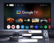 BOOM Mini-Projektor Google TV mit Tragetasche - Schwarz