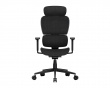 SpineX Pro Ergonomischer Bürostuhl aus Stoff - Schwarz