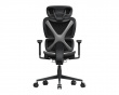 SpineX Pro Ergonomischer Bürostuhl aus Stoff - Schwarz