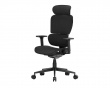 SpineX Pro Ergonomischer Bürostuhl aus Stoff - Schwarz