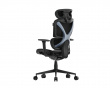 SpineX Pro Ergonomischer Bürostuhl aus Stoff - Schwarz