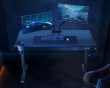 E-Circuit 140x70 cm Höhenverstellbarer Gaming-Schreibtisch
