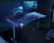 E-Circuit 140x70 cm Höhenverstellbarer Gaming-Schreibtisch