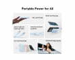 EnerFill FC11 Digitalanzeige Powerbank mit Dual-Kabel 22,5W 20000mAh - Beige