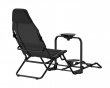 FLEX Klappbares Racing-Simulator-Cockpit - Schwarz