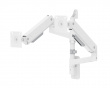Heavy-Duty Wandhalterung für 2 Monitore - Weiß