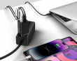 GaN5 Pro Schnellladegerät 2C+U 65W - Schwarz