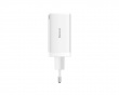 GaN5 Pro Schnellladegerät 2C+U 65W - Weiß