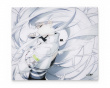 RIN White - Glas-Mauspad