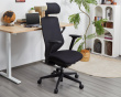 Helix Ergonomischer Bürostuhl - Schwarz