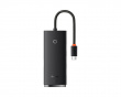 Lite Series 4-Port Type-C HUB-Adapter - Schwarz