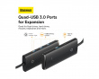 Lite Series 4-Port Type-C HUB-Adapter - Schwarz