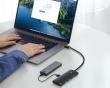 Lite Series 4-Port Type-C HUB-Adapter - Schwarz