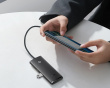 Lite Series 4-Port Type-C HUB-Adapter - Schwarz