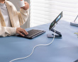 Silky Series Schnellladekabel USB auf Type-C 100W - 1m - Weiß