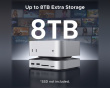 Mac Mini 11-in-1-Dockingstation mit SSD-Erweiterung