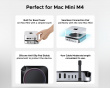 Mac Mini 11-in-1-Dockingstation mit SSD-Erweiterung