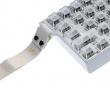 Flash 68 PRO HE Tastatur - Weiß