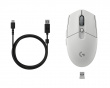 G305 X Superlight Kabellose Gaming-Maus - Weiß