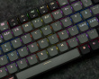 K1v6 Low-Profile QMK Kabellose Tastatur [Gateron Brown] - Hellgrau