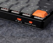 K1v6 Low-Profile QMK Kabellose Tastatur [Gateron Brown] - Hellgrau