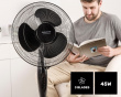 Standventilator Greco 16 CR Elegance 40cm - Schwarz