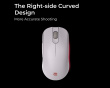 FK1-DW 4K Kabellose Gaming-Maus - Grau