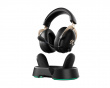 V9Turbo Wireless Headset - Schwarz Gold