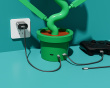 Piranha Screen Cast & Ladestation für Nintendo Switch 2