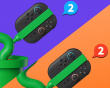 Piranha Screen Cast & Ladestation für Nintendo Switch 2 - Hybrid-Version