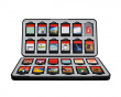 Nintendo Switch Spielaufbewahrung - 24 Slots - Maze